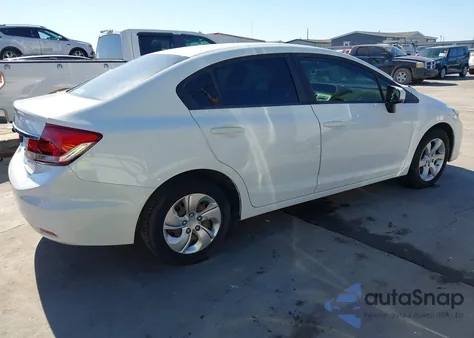 2014 Honda Civic Lx from USA, damaged, VIN 19XFB2F50EE032755